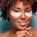 Beautiful Woman Under Eye Patches Skin Care Concept Adobe Stock 252439967