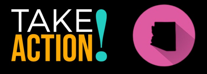 Take Action graphic created by the Professional Beauty Association.