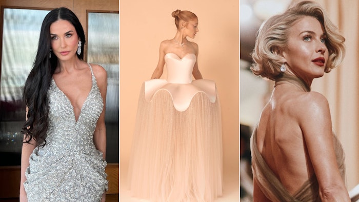 Demi Moore, Ariana Grande and Julianne Hough at the 2025 Academy Awards.