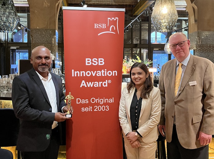 Mane Kancor celebrates winning the European BSB Innovation Award 2025 for Purakan, a natural anti-dandruff solution.