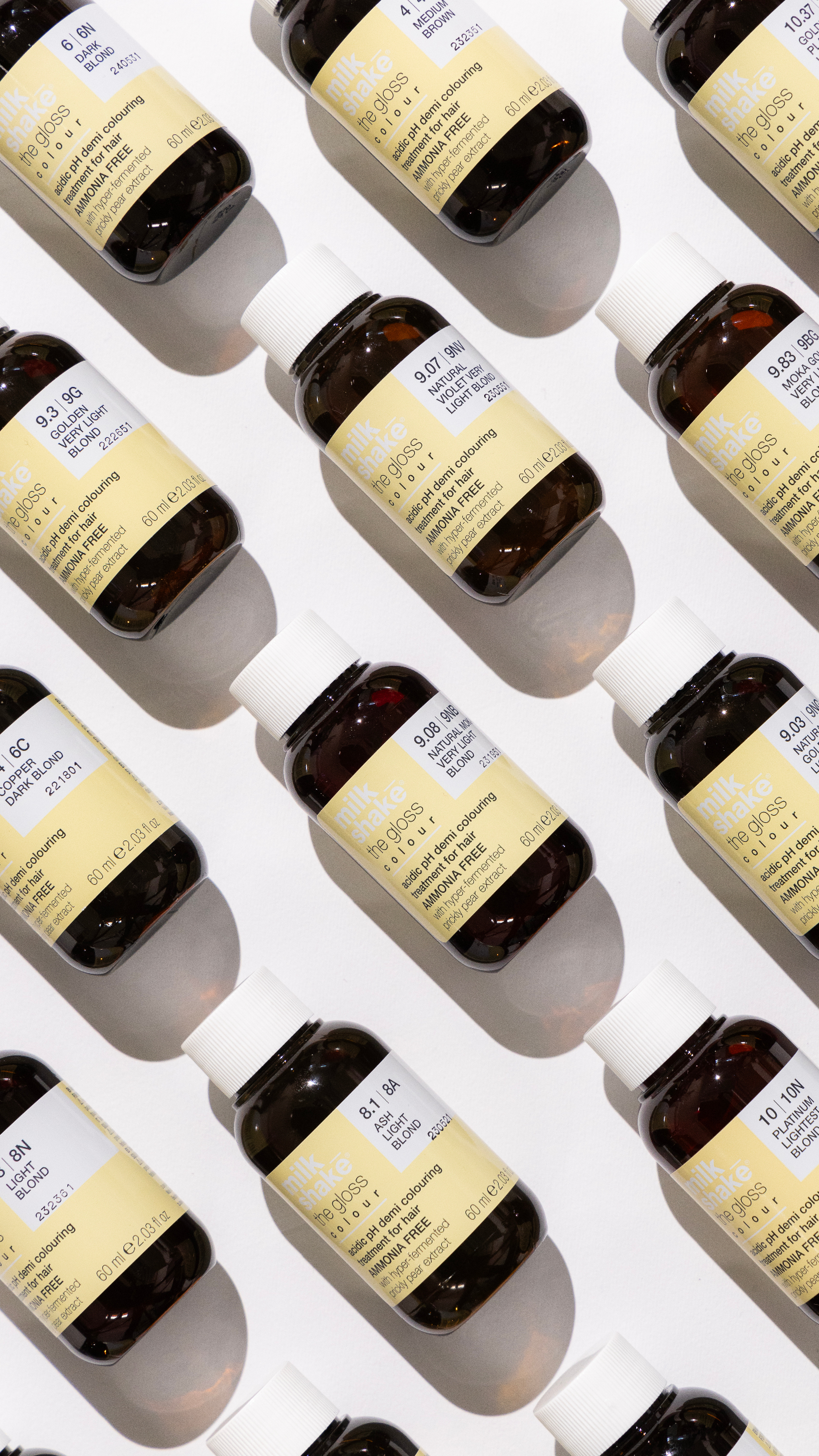 milk_shake the gloss colour bottles