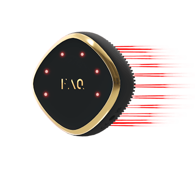 Foreo's FAQ 302 Laser & LED Hair Regrowth Scalp Massager delivers a new solution for treating hair loss by combining three proven technologies.