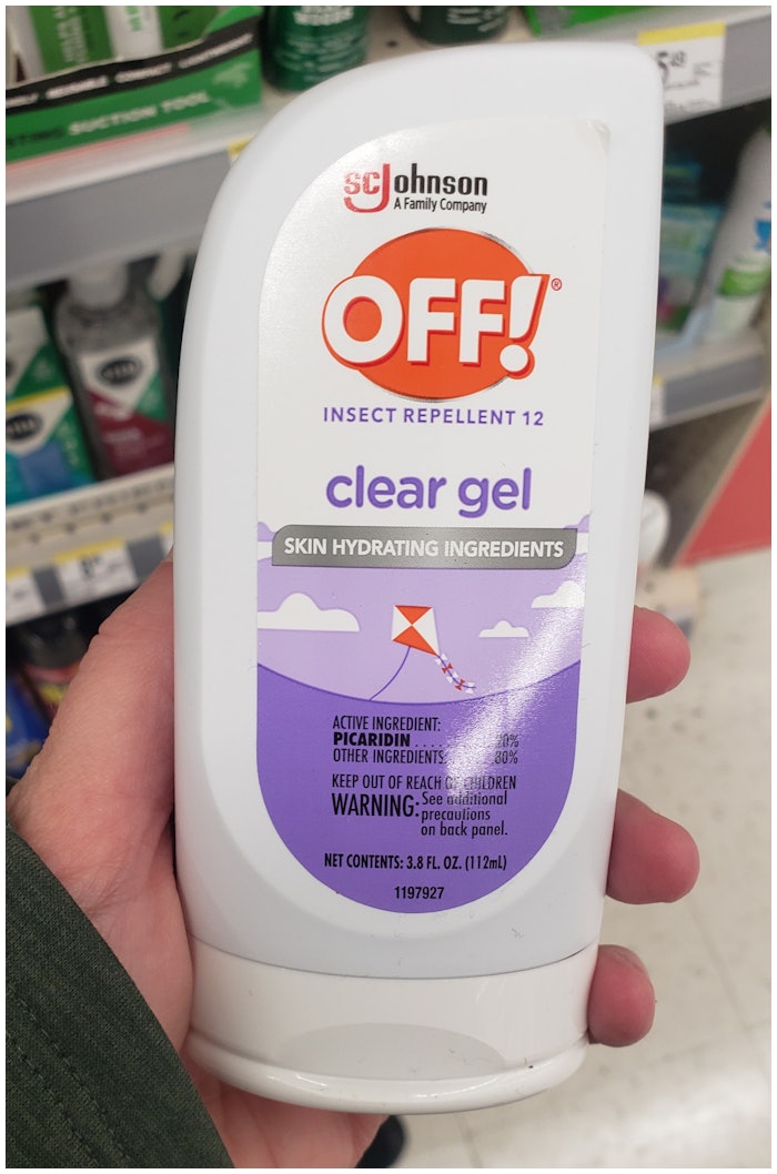 Off Clear Gel Hydrating Insect Repellent