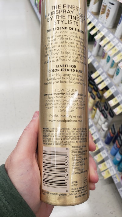 Elnett Hairspray Back20240817 131628 (2)