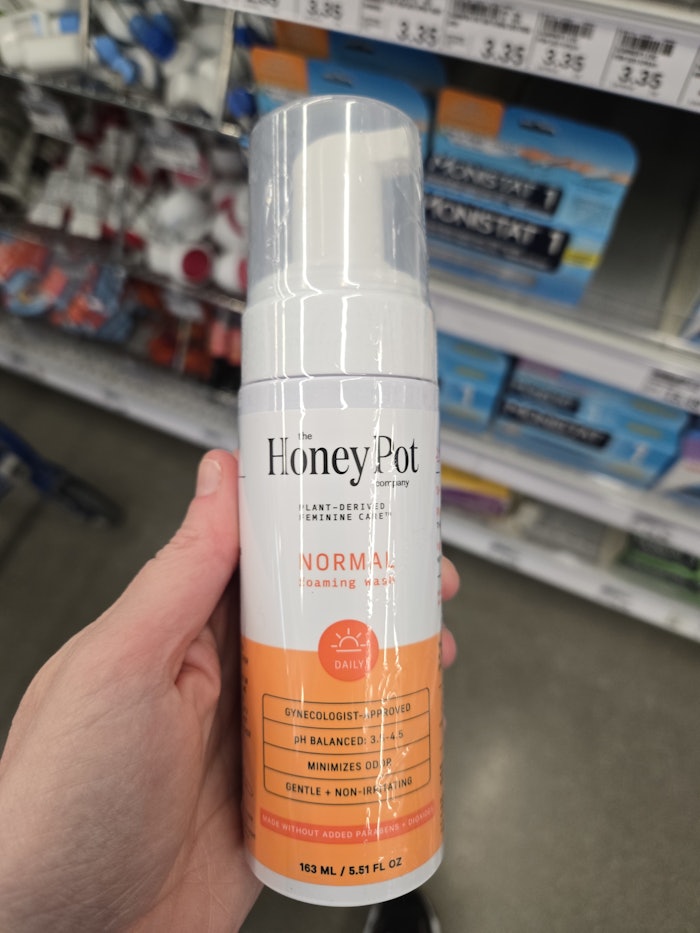 The Honeypotfeminine Wash Front Label