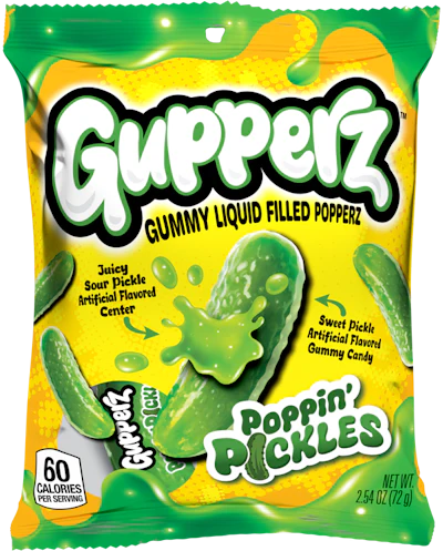 Gupperz creates 3D gummies in innovative flavors, shapes, and textures filled with liquid centers.
