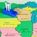 Map Of Midwest Usa Game Piece
