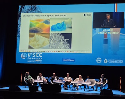 Case studies of space-inspired innovation included the study of soft matter behaviors (foams, powders and granules, gels and emulsions) under micro gravity conditions.