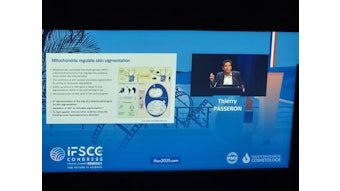 Keynote speaker Prof. Thierry Passeron, M.D., Ph.D, head of dermatology at the University Hospital of Nice, addressed UV-induced skin damage across UVB, UVA and visible light spectrums.