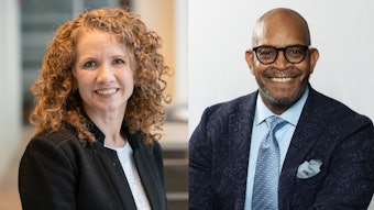 from L: Laura Riffner, CFO, and Kevin Cureton, president and CEO, Solésence