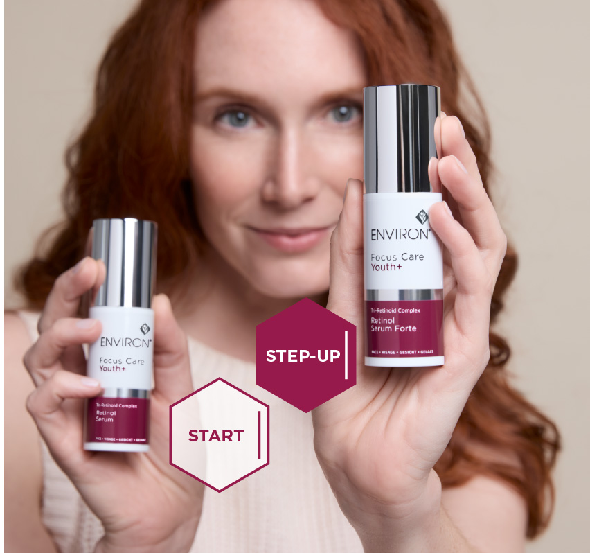 The Retinol Serum Forte accelerates cell turnover, stimulates collagen production and reduces the appearance of pigmentation.