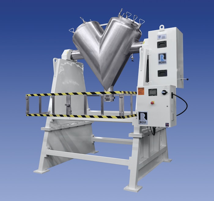 Ross V Cone News Release May 2025 Ross Vcb10 Vblender For Precision Mixing Of Freeflowing Solids Copy
