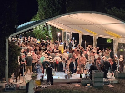 After a day of heavy-hitting science, attendees retreated to the fabulous Parc de Mougin for a night of networking, food and fun, sponsored by LVMH.