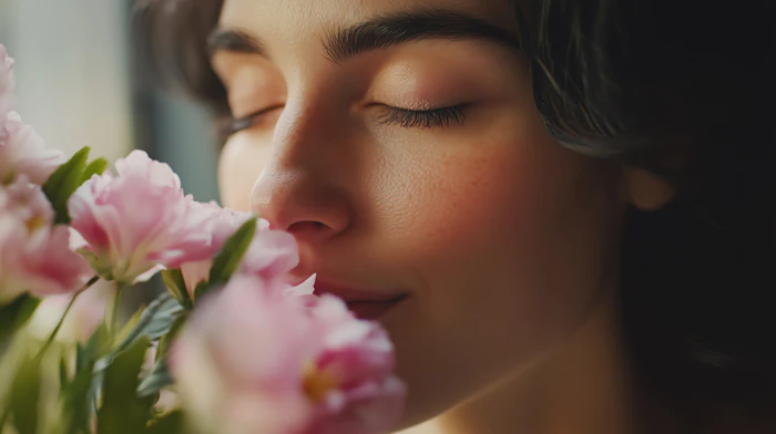 Humans have two olfactory nerves, each of them independent and carrying their own information into the brain.