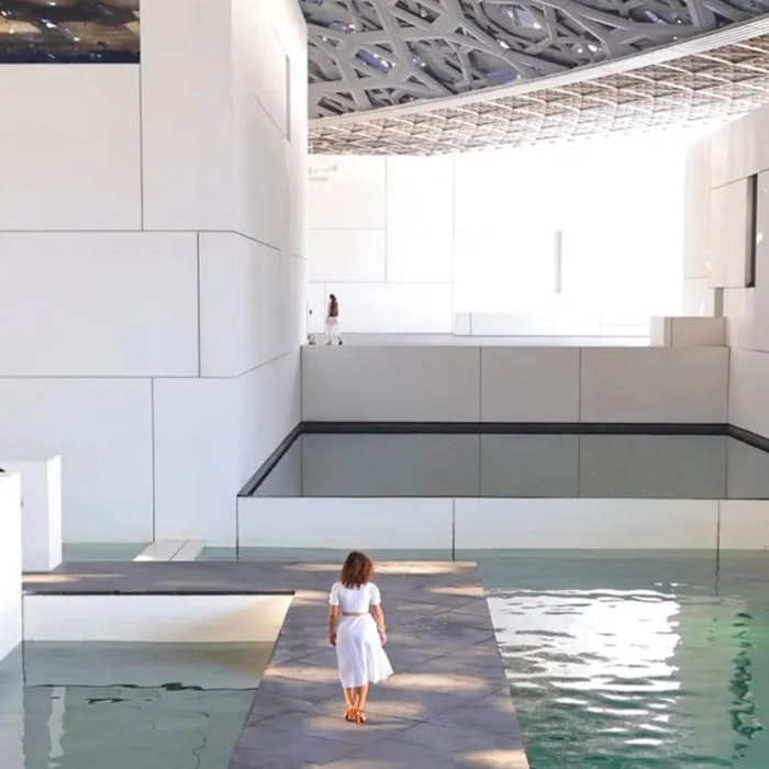 In addition to the exhibit, Givaudan perfumers Dalia Izem and Gaël Montero created a signature scent for the museum called “Universal Breeze.”