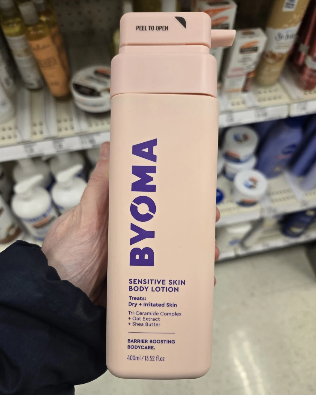 Ceramide Product Spotlight: Byoma Sensitive Skin Body Lotion Ceramide Product Spotlight: Byoma Sensitive Skin Body Lotion