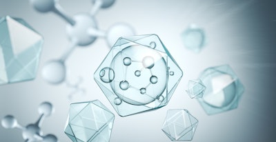 Clear Molecule Bubble High Tech Chemistry Concept Adobe Stock 734860579