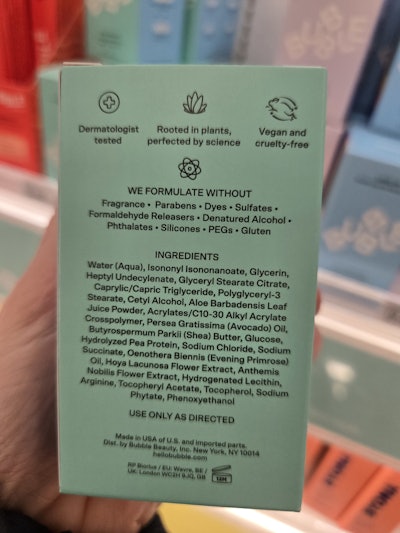 Bubble Ingredient List 20250223 121343