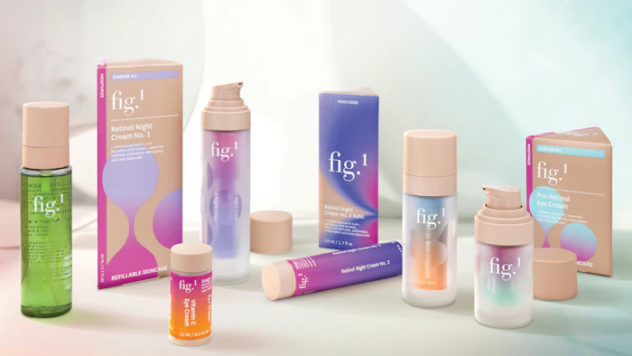 Fig.1 Skincare: Featuring Berlin Packaging’s Airglass collection