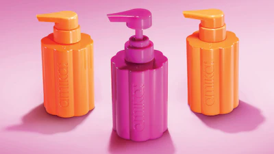 Amika Forever Friend: Refillable packaging by Studio One Eleven