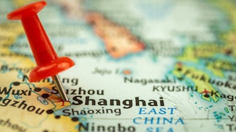 Shanghai Pushpin On Map Adobe Stock 442816200 Editorial Use Only