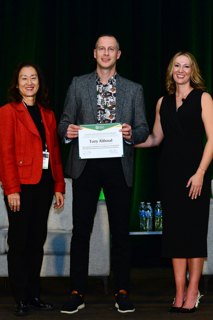 Abboud was selected for this honor based on his presentation, &ldquo;Advancing Sustainable Bioactive Production: Leveraging Plant-Based Systems as Biofactories for the Personal Care Industry.&rdquo;
