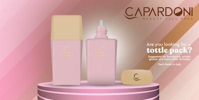 The bottle is made of HDPE or PP, and the cap is made of PP.