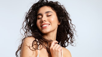 Brunette Kinky Hair Eyes Closed Feeling Happy Adobe Stock 617085837