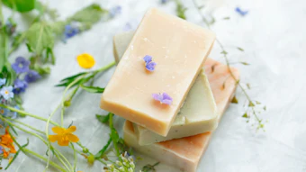 Handmade Soap Flowers Indie Beauty Concept Adobe Stock 279521100