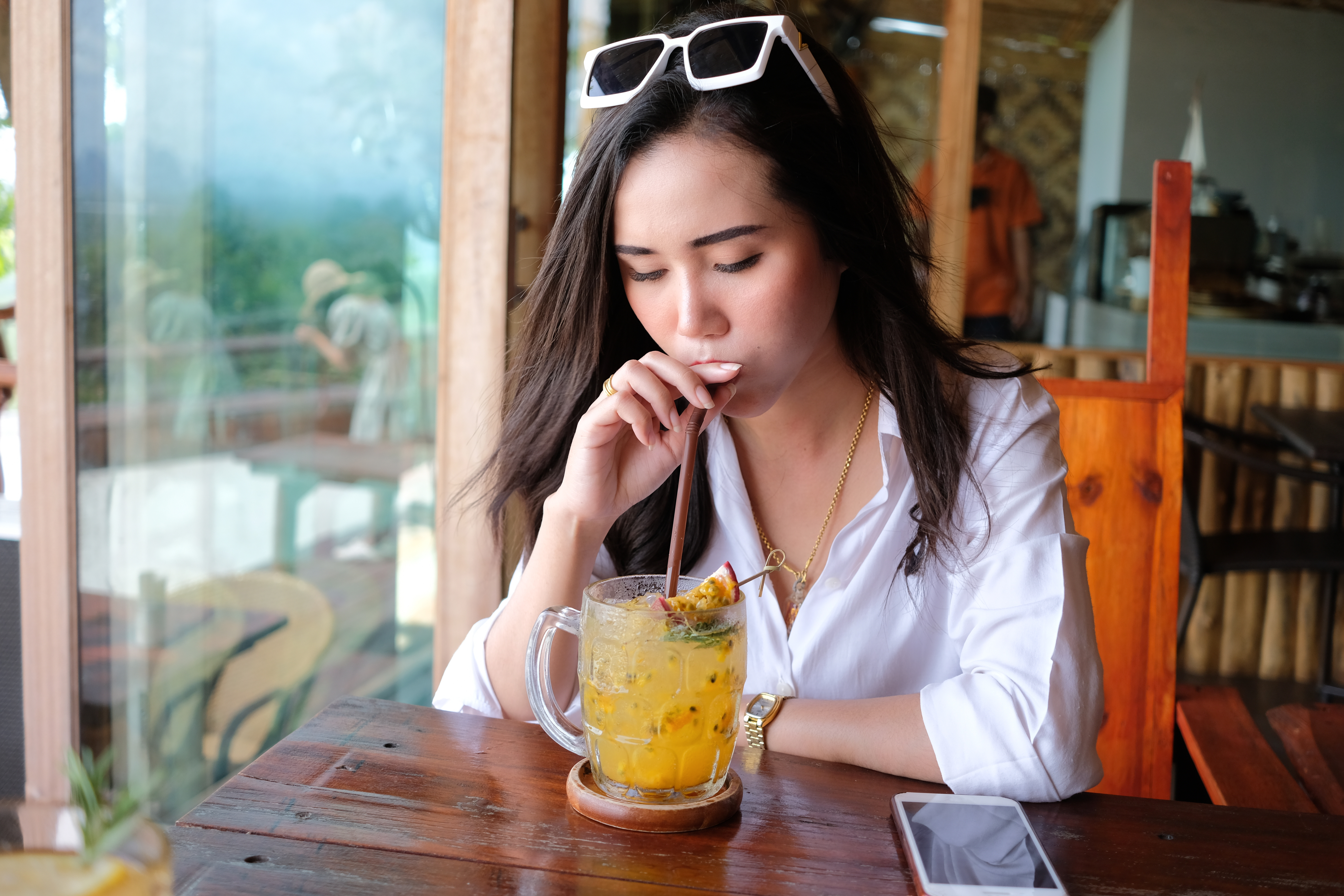 In the natural passionfruit, hexyl hexanoate is present at more than twice the level of hexyl butyrate and is the key recognition chemical amongst the main hexyl esters. It plays an interesting, but less dramatic, role in many other flavors, combining odor strength and a significant taste effect.