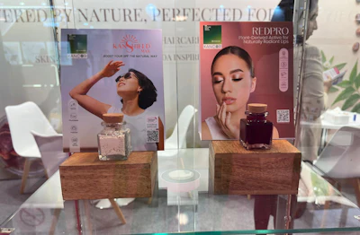 KanShield Max, a COSMOS-approved SPF booster, is designed to enhance sunscreen performance and broad-spectrum protection while enabling reduced reliance on conventional UV filters. In lip care applications, Redpro was highlighted for its multifunctional performance, supporting hydration, improving lip appearance and contributing to a more even-toned look.