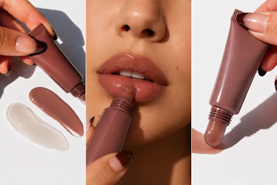 California-based contract manufacturer Cosmetic Group USA's 24/7 Slugging Lip Mask | Day + Night uses a shared cushiony lipid technology built from emollients, waxes, butters and sensorial modifiers to create two distinct experiences